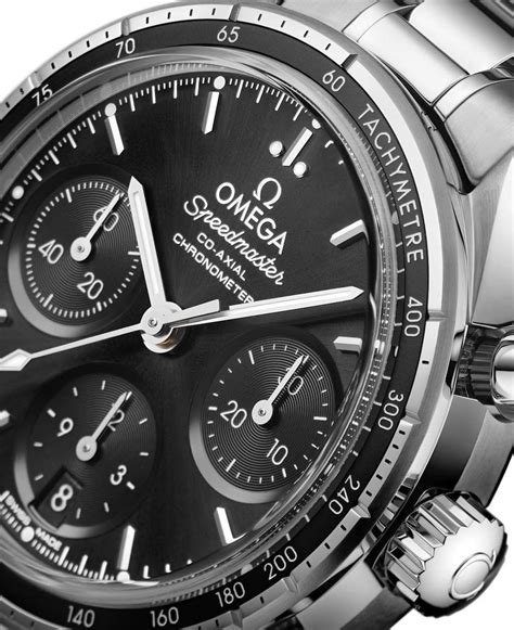 omega speedmaster 38 black review|omega speedmaster 38 stainless steel.